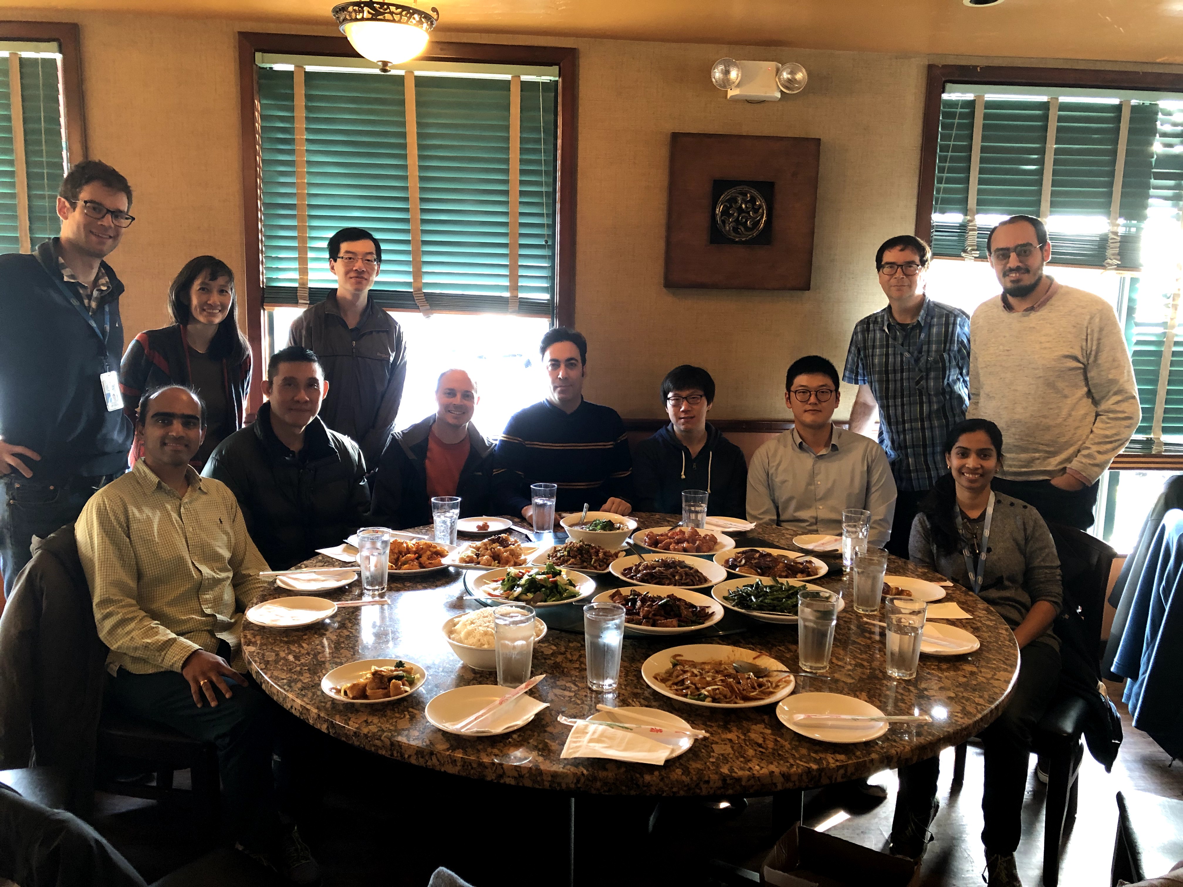 AAL Christmas lunch in Taste of Sichuan, Beaverton - 2018