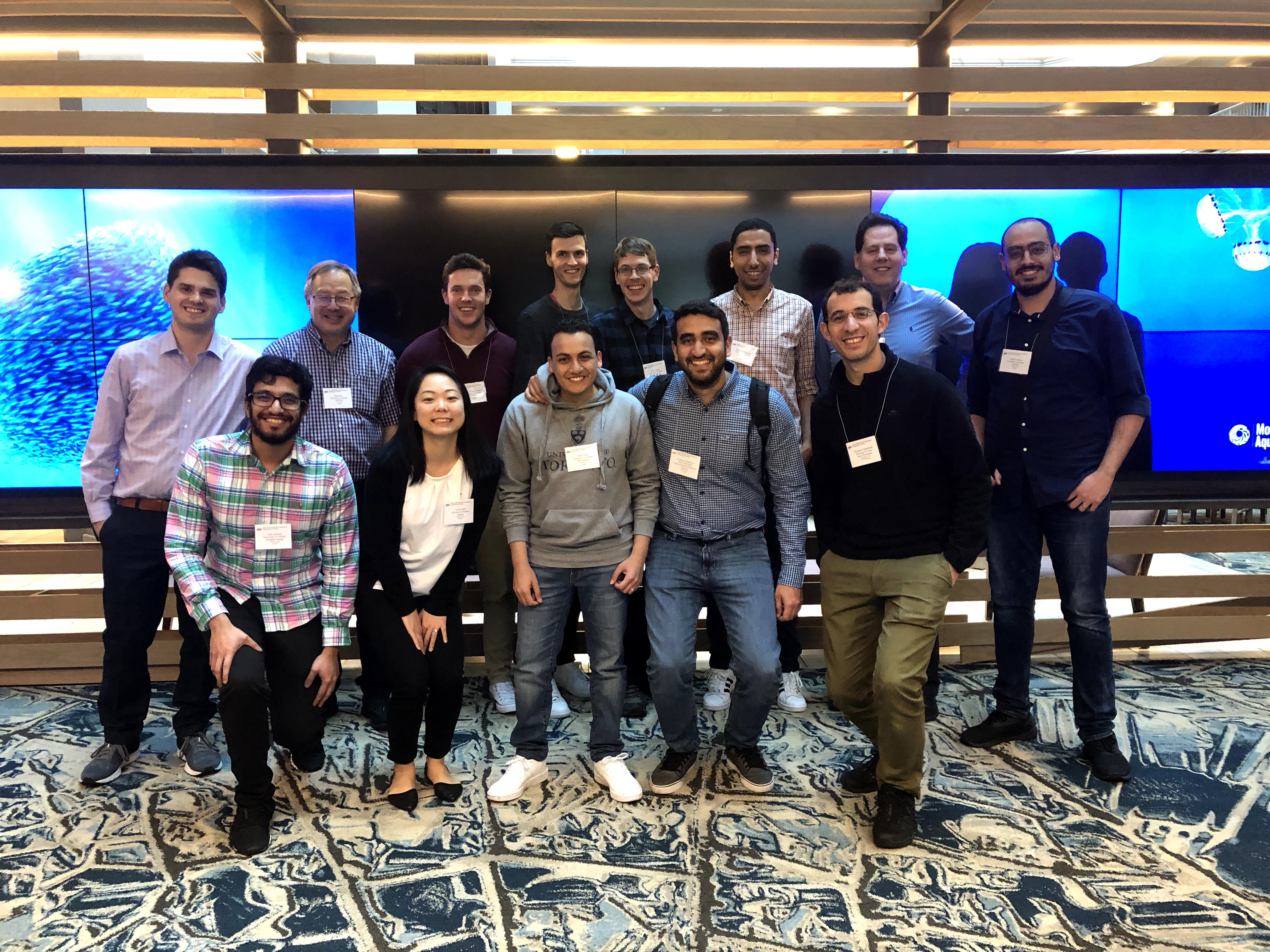 UToronto students, professors, and alumni group photo at ISFPGA - Feb 2019